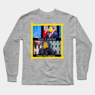 Poilievre meme Long Sleeve T-Shirt